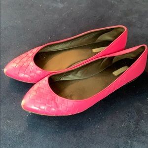 Beautiful Bottega Veneta pink flats size 38.5